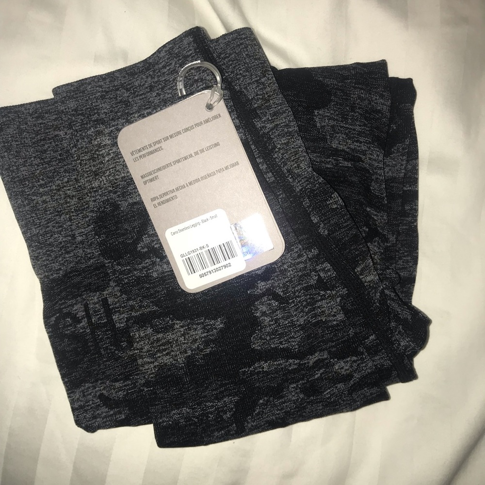 Gymshark Black Camo Leggings